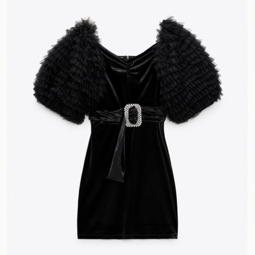 ZARA Velvet Dress